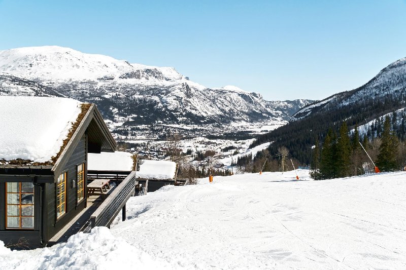 stor skihytte Hemsedal