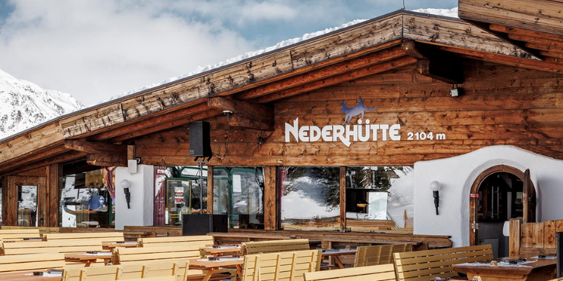 Nederhütte i Obergurgl