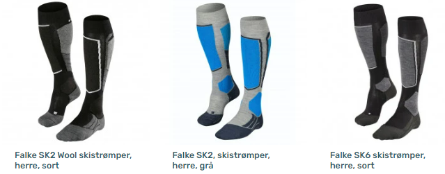 bedste skistrømper fra Falke