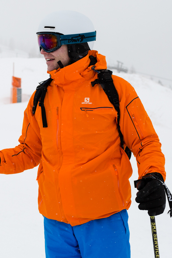 Mordrin Sige klap Test af Salomon Brilliant skijakke med for - Godt køb